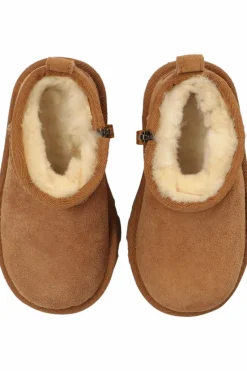 UGG Kids BRĄZOWY Śniegowce ‘T Classic Ultra Mini’