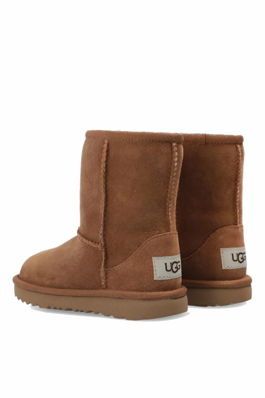 UGG Kids BRĄZOWY Zamszowe śniegowce ‘T-Classic II’
