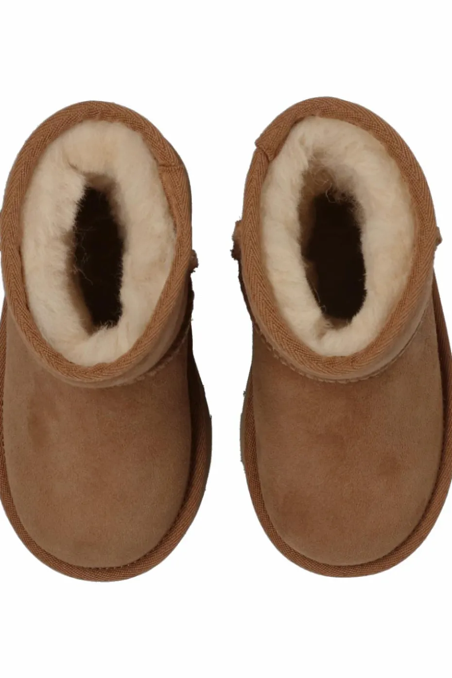 UGG Kids BRĄZOWY Zamszowe śniegowce ‘T-Classic II’