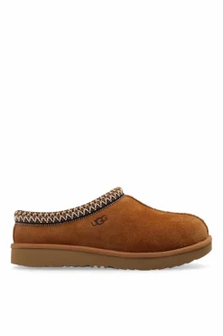 UGG Kids BRĄZOWY Zamszowe klapki ‘Tasman II’