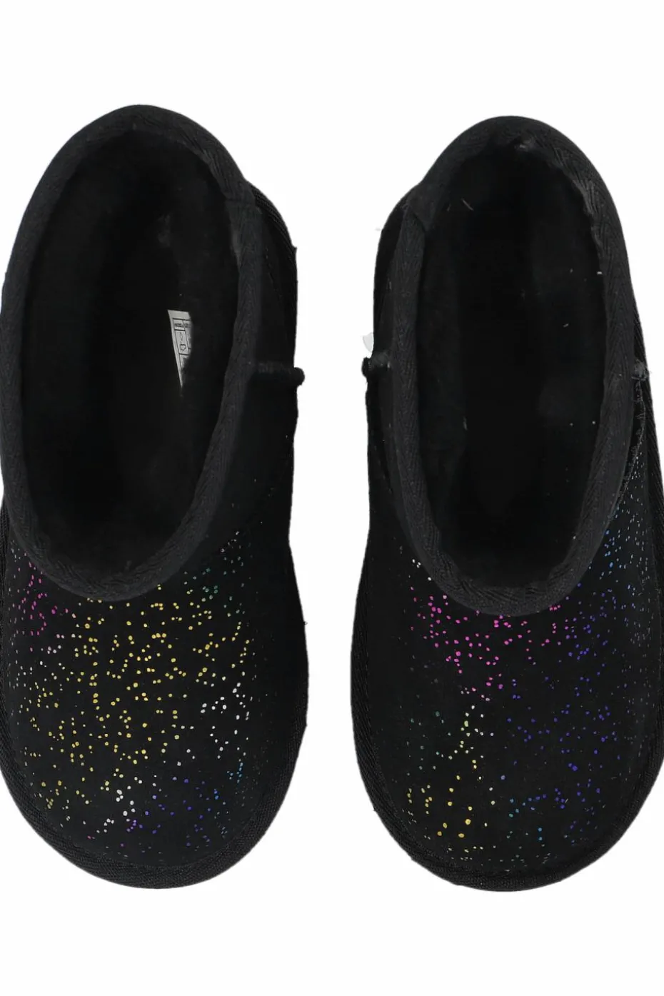 UGG Kids CZARNY Śniegowce `T Classic II Shimmer Sky`