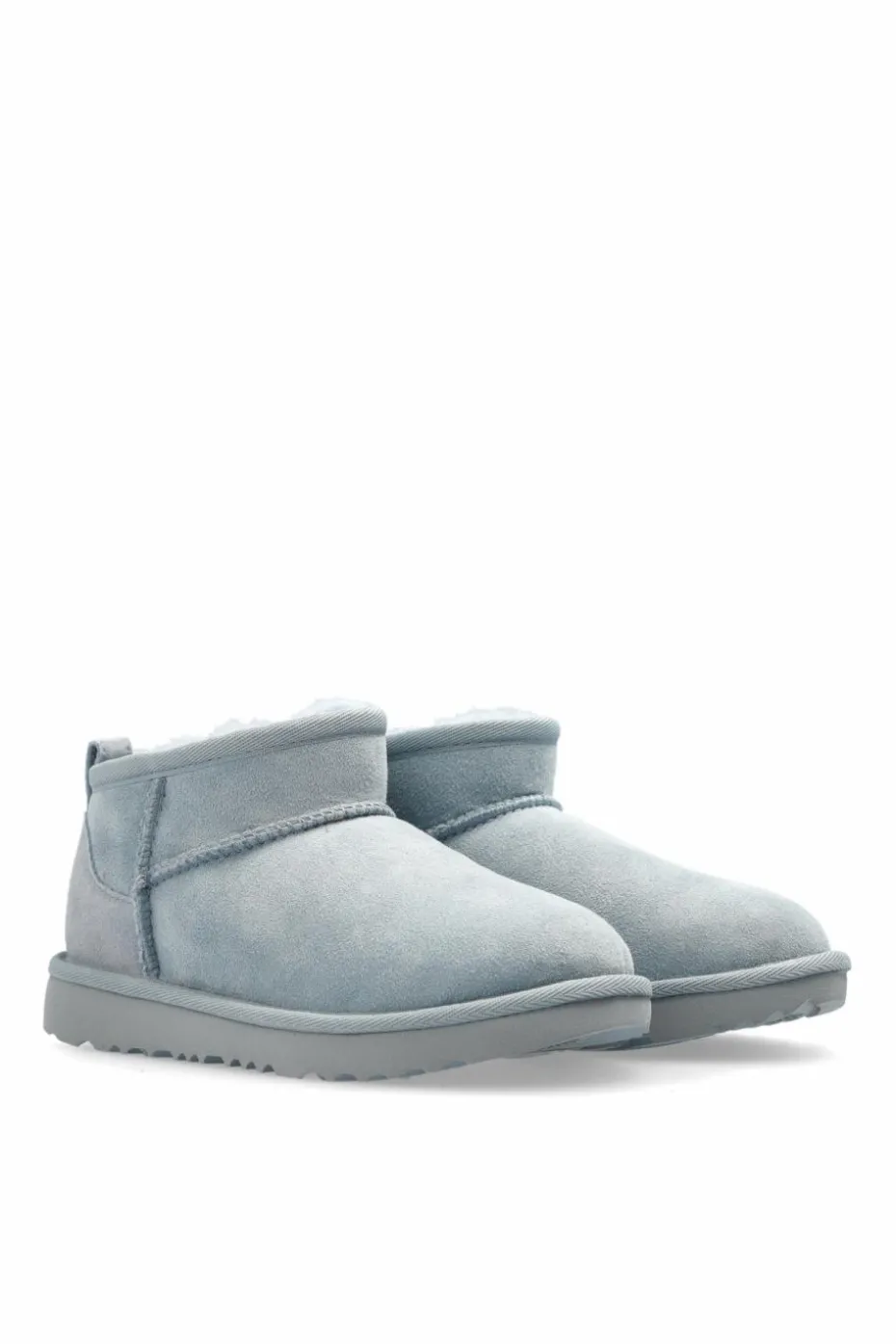 UGG Kids jasnoniebieski Śniegowce `Kids Classic Ultra Mini`