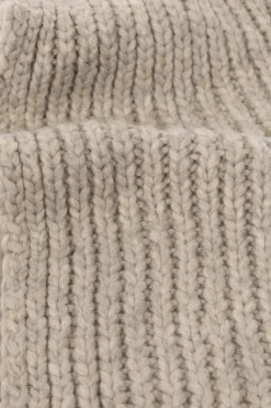 UGG Kids SZARY Szal z naszywką z logo