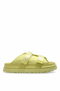 UGG Kids ZIELONY Klapki `K GOLDENGLOW SLIDE`