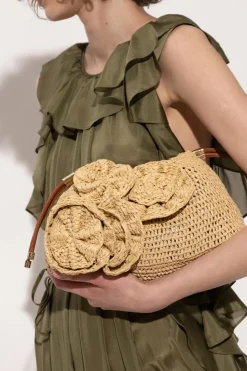 Ulla Johnson beżowy Torba na ramię `Lali Floral`
