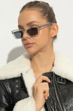Valentino Eyewear BIAŁY Okulary przeciwsłoneczne