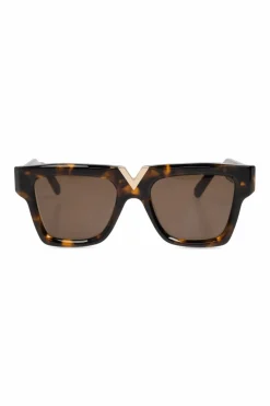 Valentino Eyewear BRĄZOWY Okulary przeciwsłoneczne