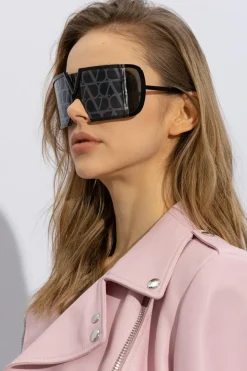 Valentino Eyewear CZARNY Okulary przeciwsłoneczne