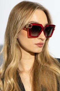 Valentino Eyewear CZERWONY Okulary przeciwsłoenczne