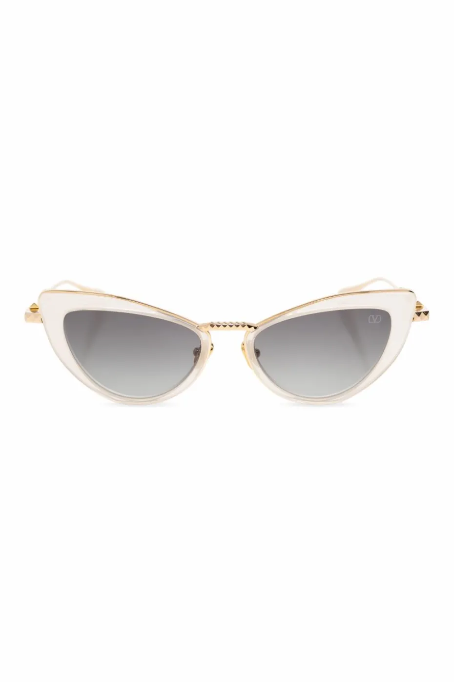Valentino Eyewear kremowy Okulary przeciwsłoneczne ‘VIII’
