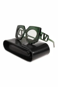 Valentino Eyewear ZIELONY Okulary przeciwsłoneczne ‘V-Soul’