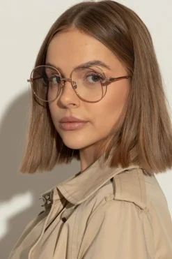 Valentino Eyewear ZŁOTY Okulary korekcyjne