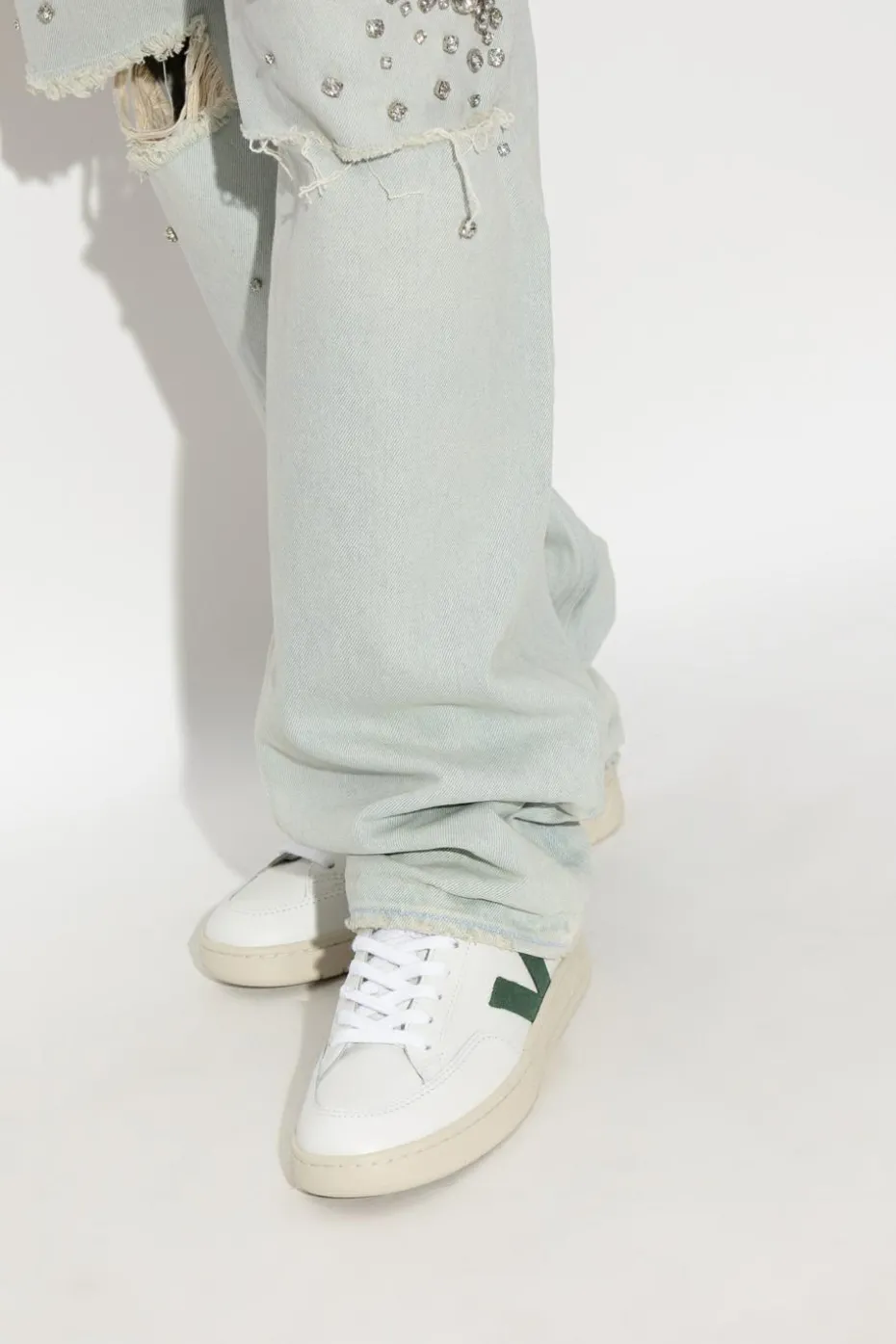 Veja BIAŁY Buty sportowe ‘V-12 Leather’