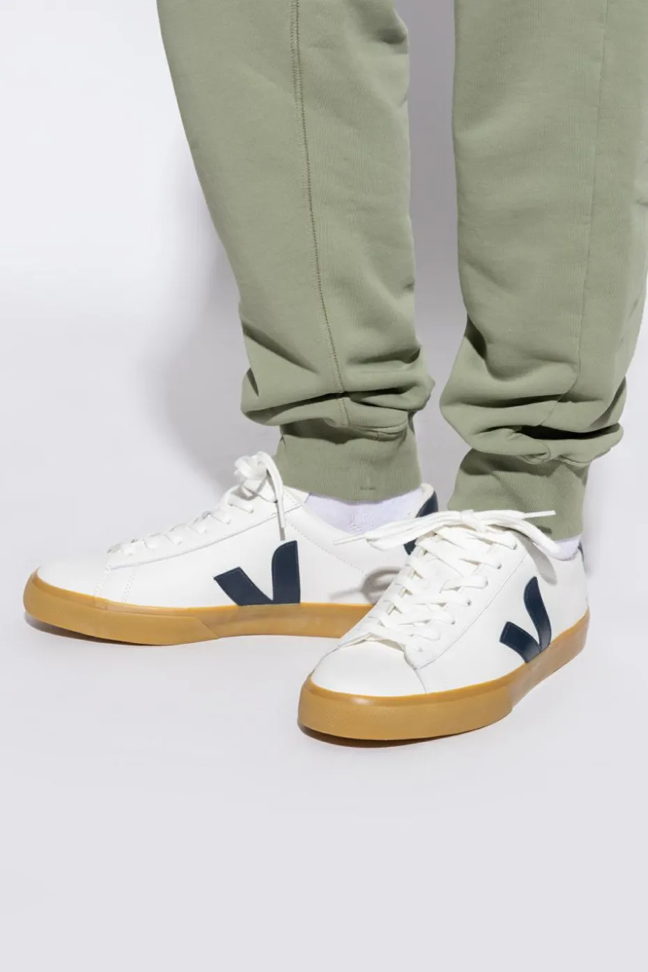 Veja BIAŁY Buty sportowe `CAMPO LEATHER`