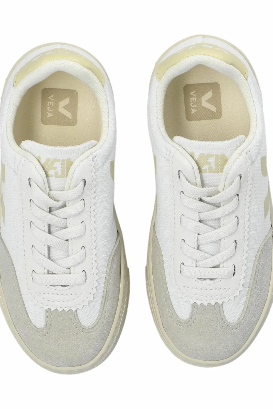 Veja Kids BIAŁY Buty sportowe `SMALL VOLLEY CANVAS`