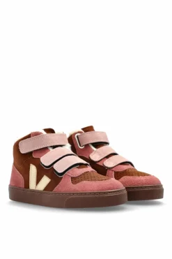 Veja Kids BRĄZOWY Buty `SMALL V-10 MID WINTER SUEDE`