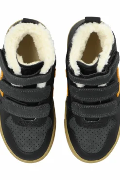 Veja Kids GRANATOWY Buty `Amall V-10 Mid Winter Chromefree Leather`