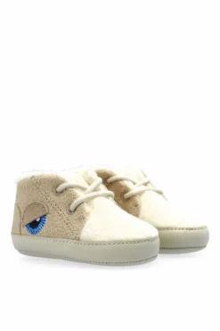Veja Kids kremowy Buty `Veja x Bigstuffed (Baby) Brushed Suede`