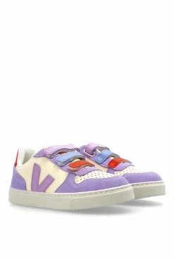 Veja Kids MULTIKOLOR Buty sportowe `SMALL V-10 LEATHER`