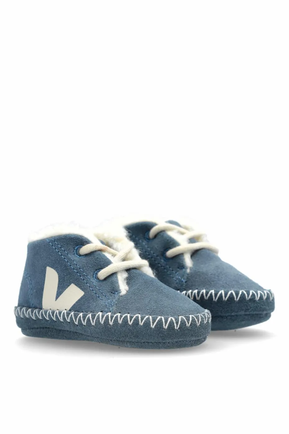 Veja Kids NIEBIESKI Buty `BABY WINTER LIGHT ZZ SUEDE`