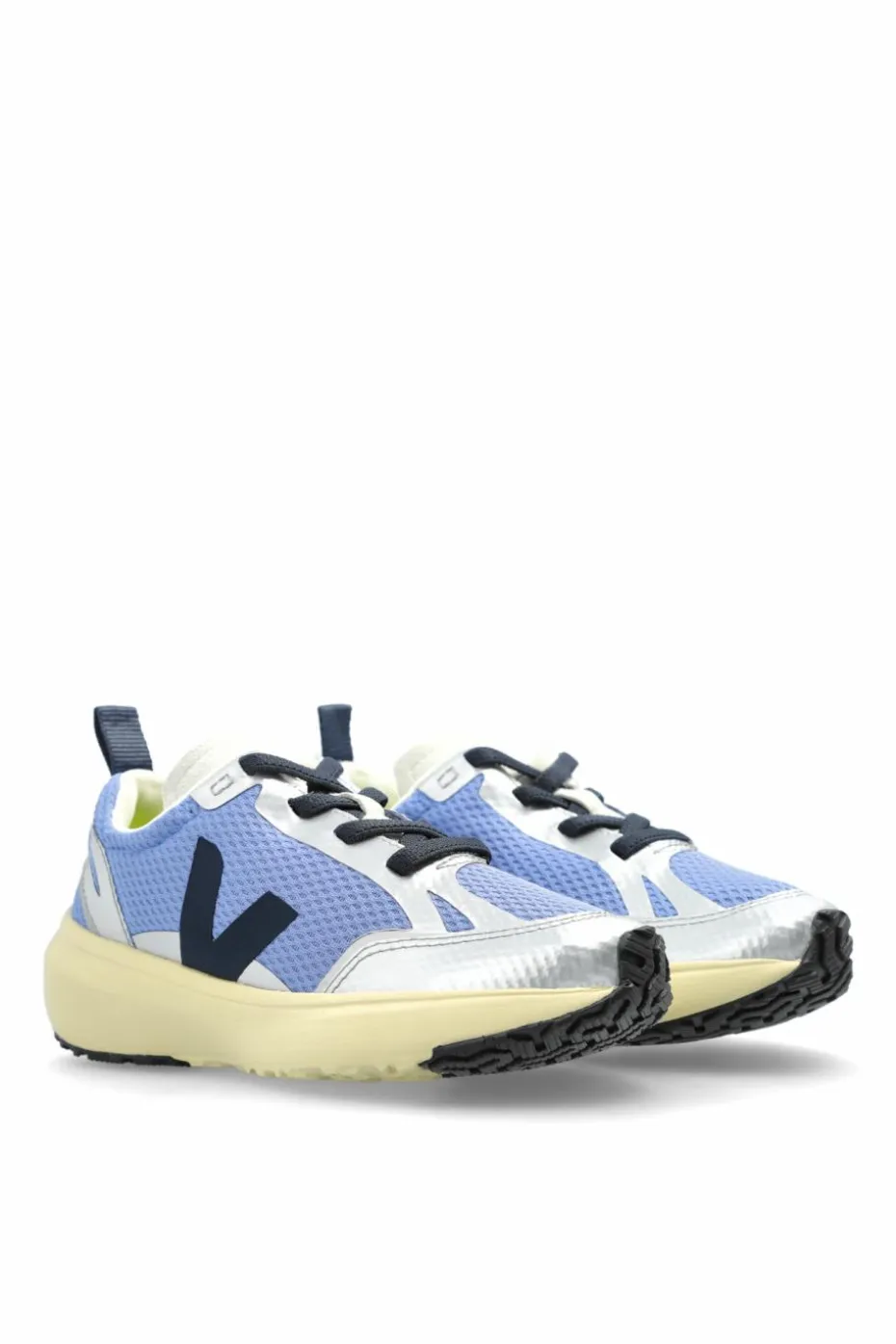 Veja Kids NIEBIESKI Buty sportowe `SMALL CANARY LIGHT ALVEOMESH`