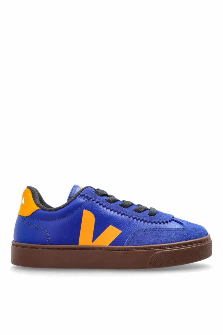 Veja Kids NIEBIESKI Buty sportowe `SMALL VOLLEY O.T. LEATHER`