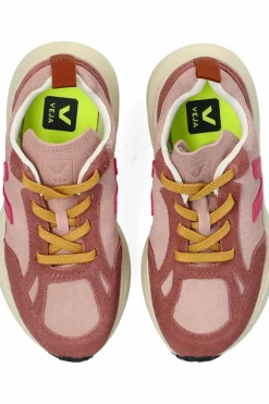 Veja Kids RÓŻOWY Buty sportowe `SMALL CANARY LIGHT SUEDE`