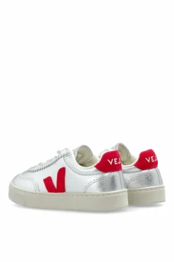 Veja Kids SREBRNY Buty sportowe `SMALL VOLLEY O.T. LEATHER`