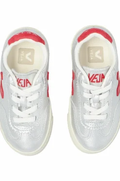 Veja Kids SREBRNY Buty sportowe `SMALL VOLLEY O.T. LEATHER`
