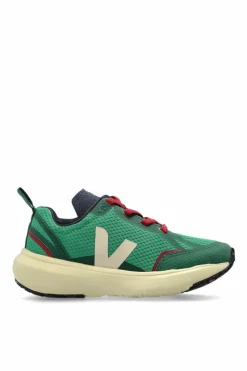 Veja Kids ZIELONY Buty sportowe `SMALL CANARY LIGHT ALVEOMESH`
