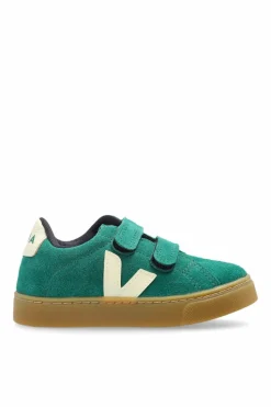Veja Kids ZIELONY Buty sportowe `SMALL ESPLAR SUEDE`