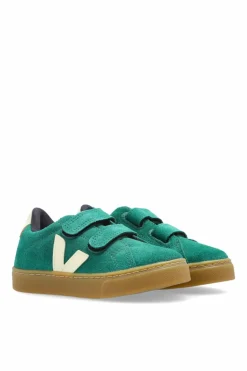 Veja Kids ZIELONY Buty sportowe `SMALL ESPLAR SUEDE`