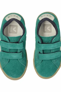 Veja Kids ZIELONY Buty sportowe `SMALL ESPLAR SUEDE`