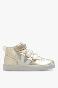 Veja Kids ZŁOTY Skórzane buty sportowe ‘V-10’