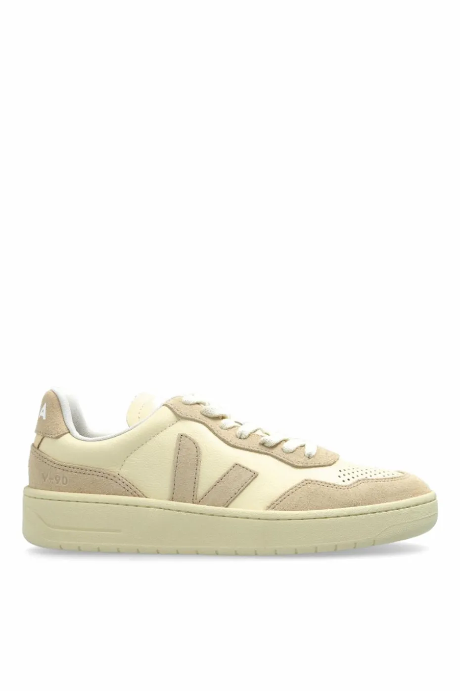 Veja kremowy Buty sportowe `V-90 O.T. LEATHER`
