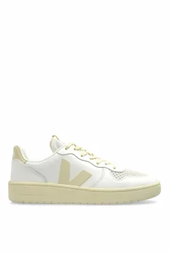 Veja kremowy Buty sportowe `V-10 PRIME LEATHER`