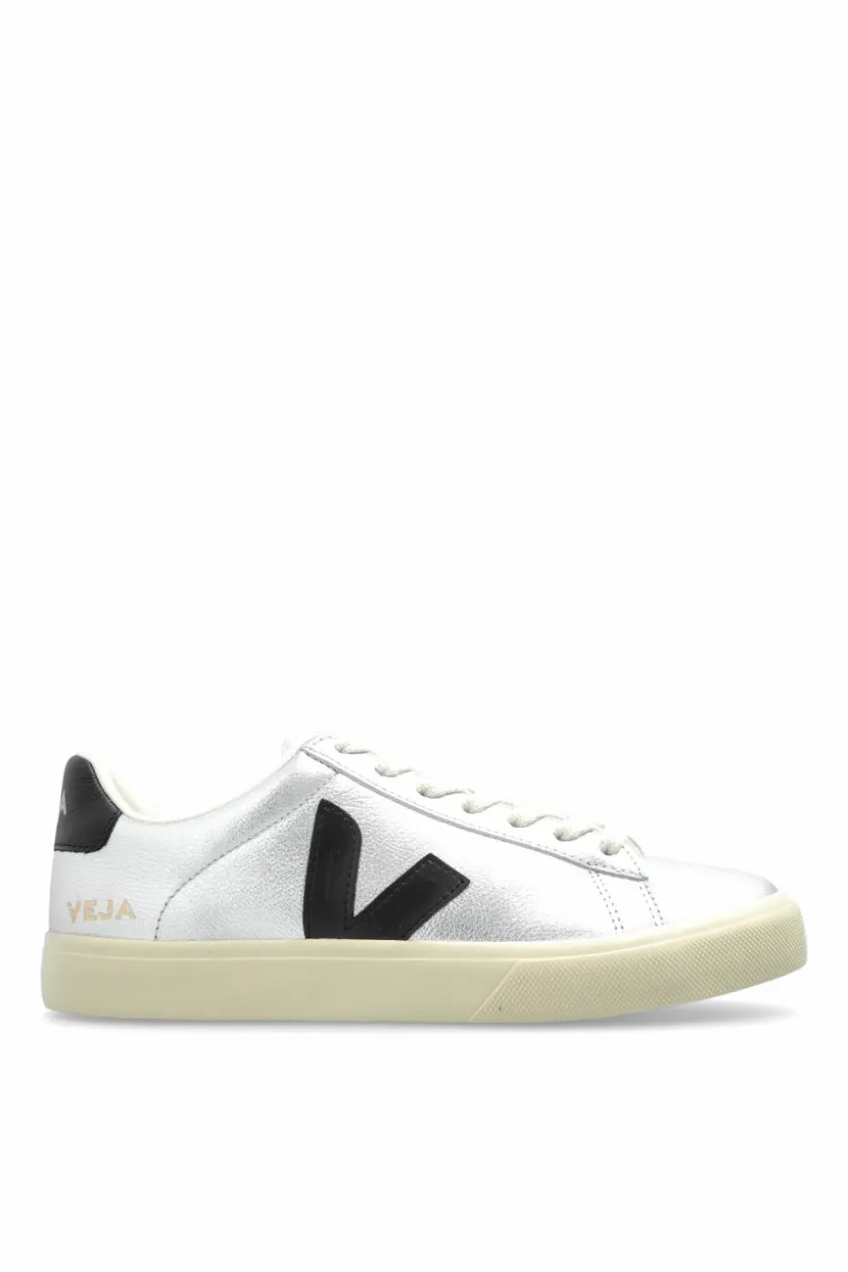 Veja SREBRNY Buty sportowe `Campo Leather`