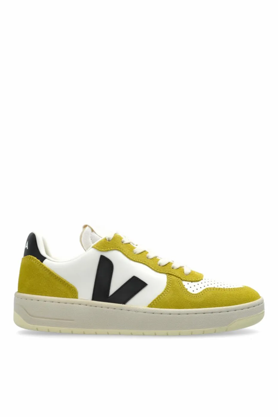 Veja ŻÓŁTY Buty sportowe `V-10 PRIME LEATHER`