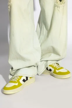 Veja ŻÓŁTY Buty sportowe `V-10 PRIME LEATHER`