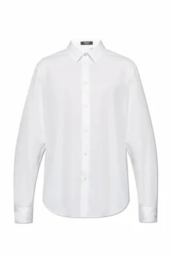 Versace BIAŁY Bawełniana koszula