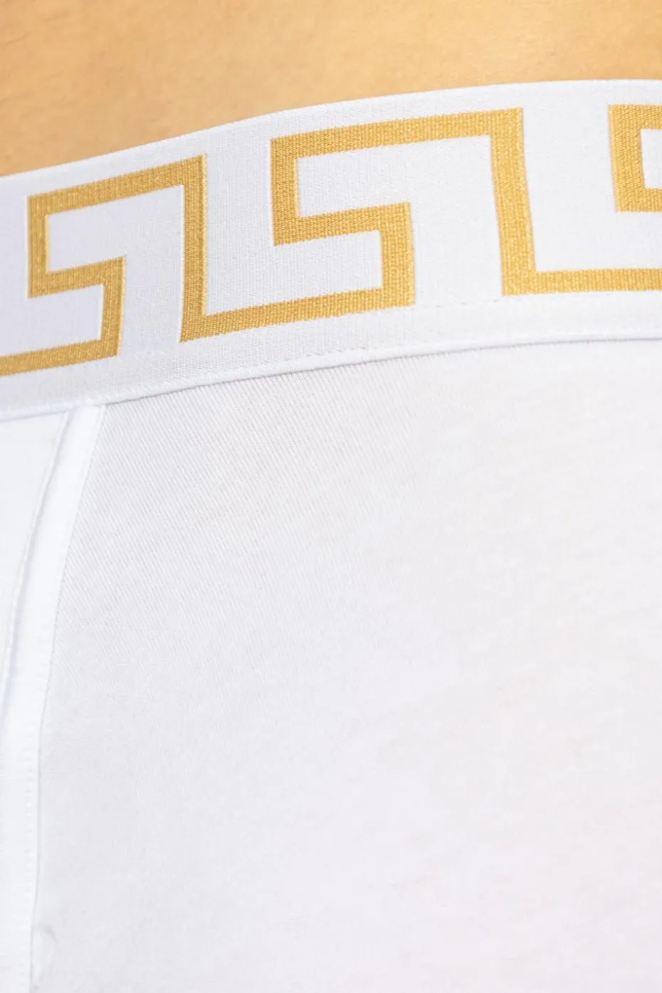 Versace BIAŁY Bawełniane bokserki