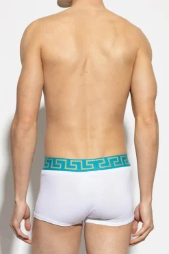 Versace BIAŁY Bawełniane bokserki