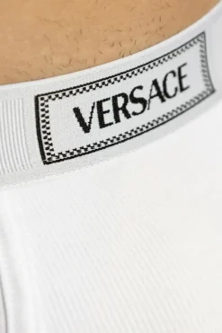 Versace BIAŁY Bawełniane slipy