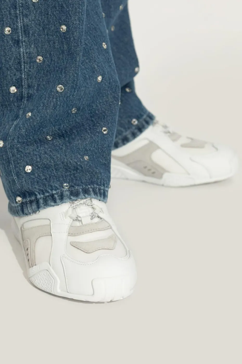 Versace BIAŁY Buty sportowe `Galaxia`