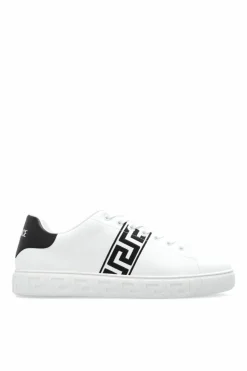 Versace BIAŁY Buty sportowe z logo