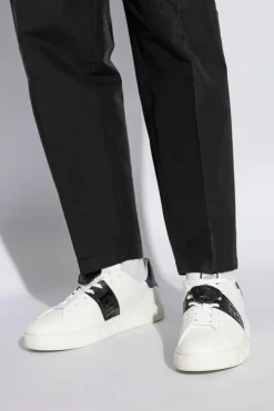Versace BIAŁY Buty sportowe z logo