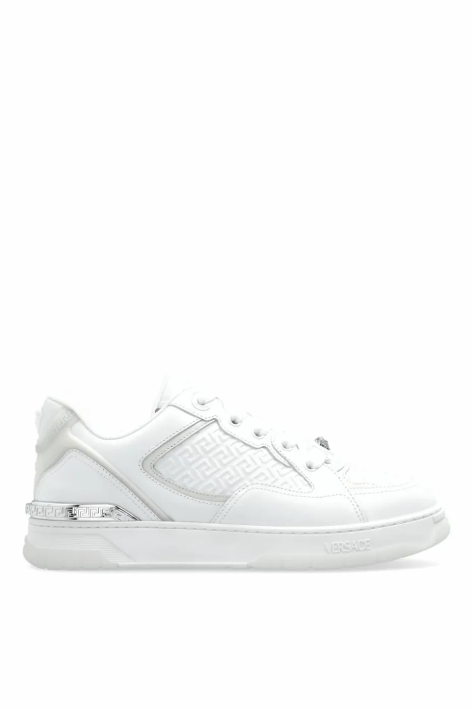 Versace BIAŁY Buty sportowe z logo