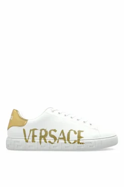Versace BIAŁY Buty sportowe z logo