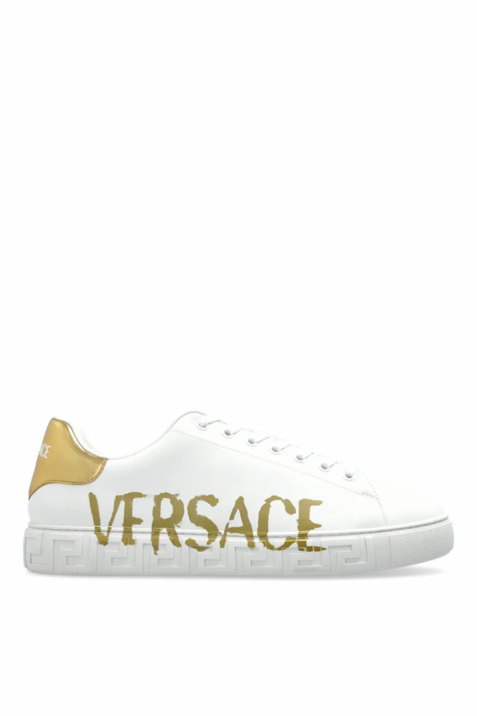 Versace BIAŁY Buty sportowe z logo