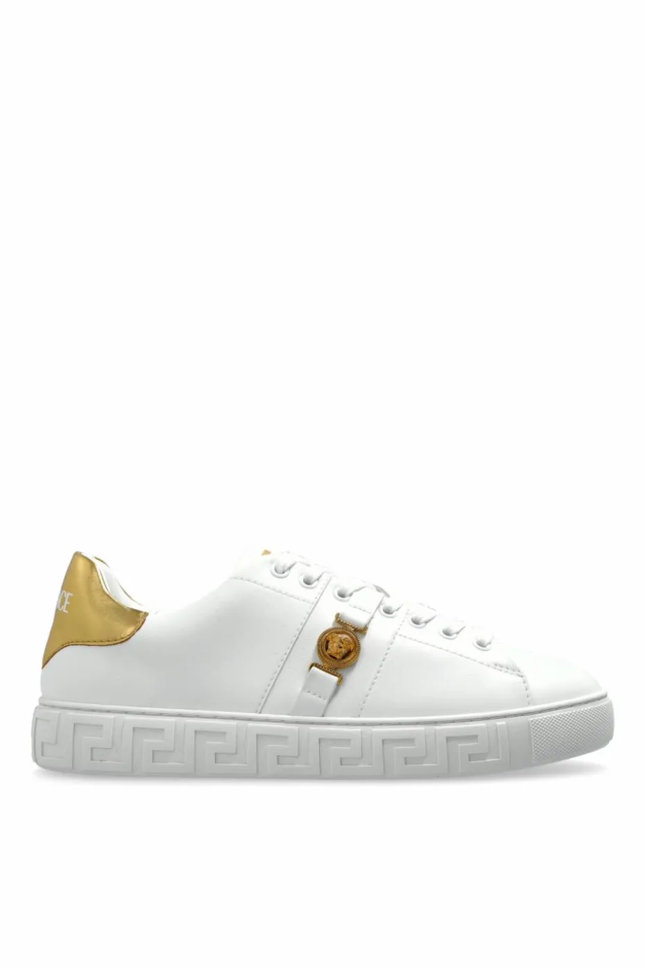 Versace BIAŁY Buty sportowe z logo